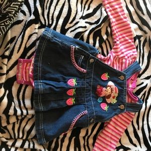 Strawberry shortcake dress like new